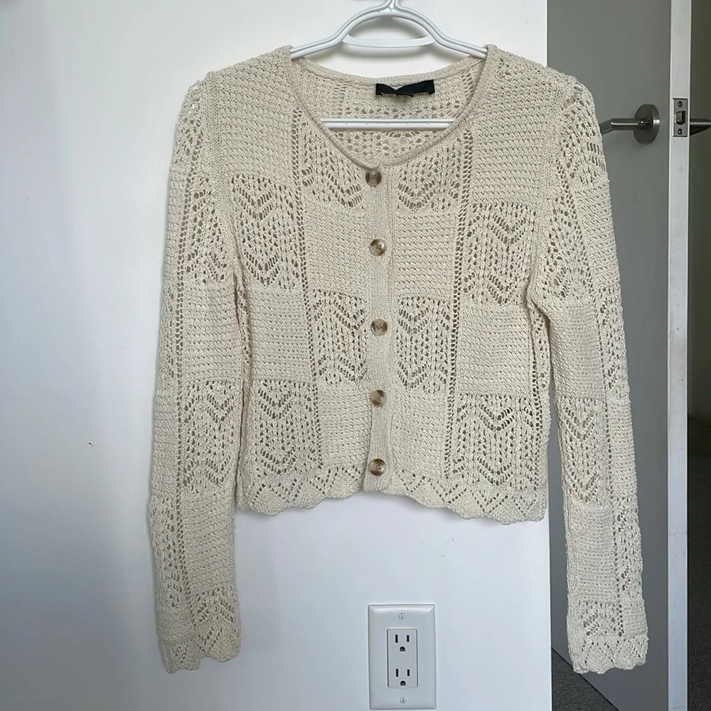 Zara Knit Cardigan - Picture 2 of 5